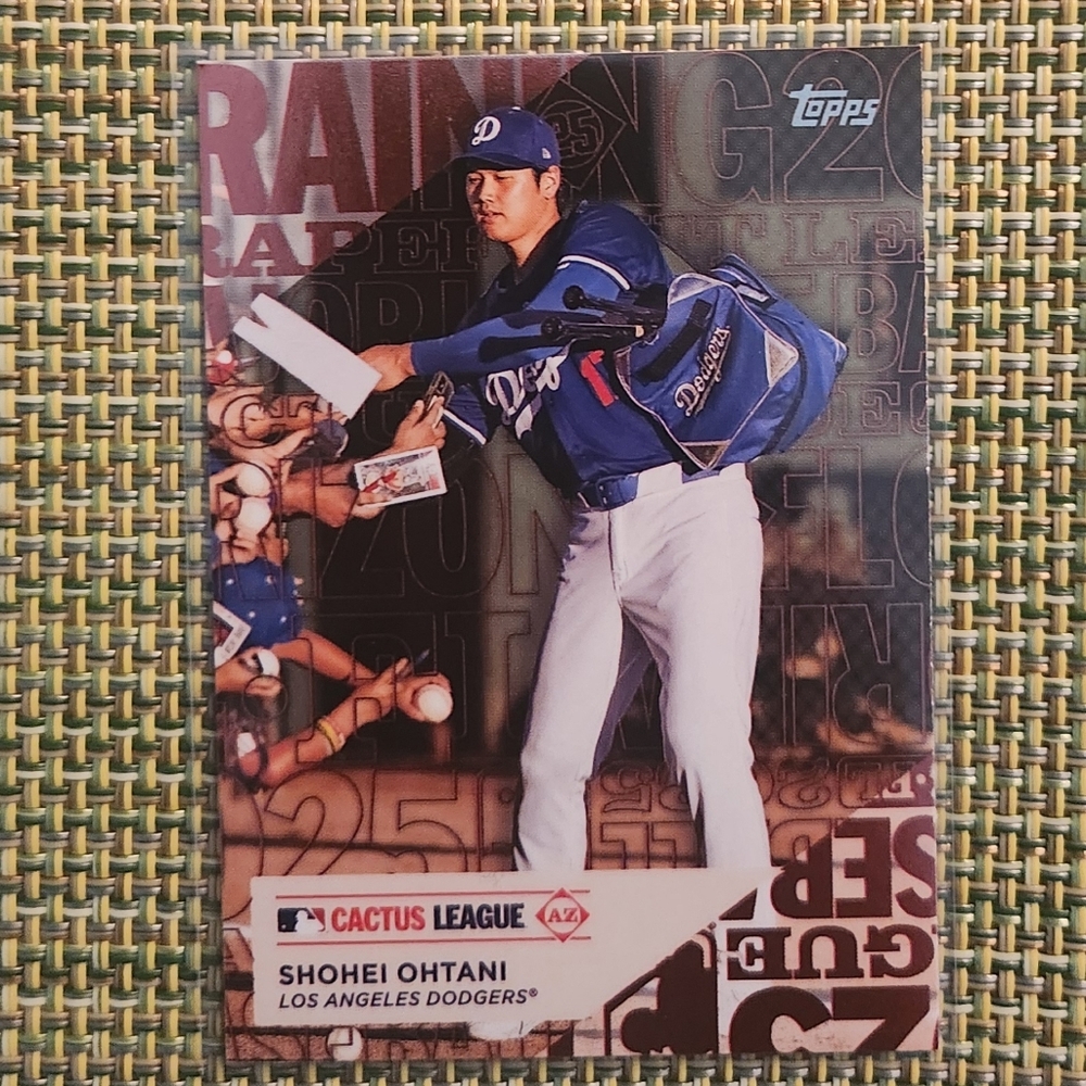 Shohei Ohtani Baseball Card